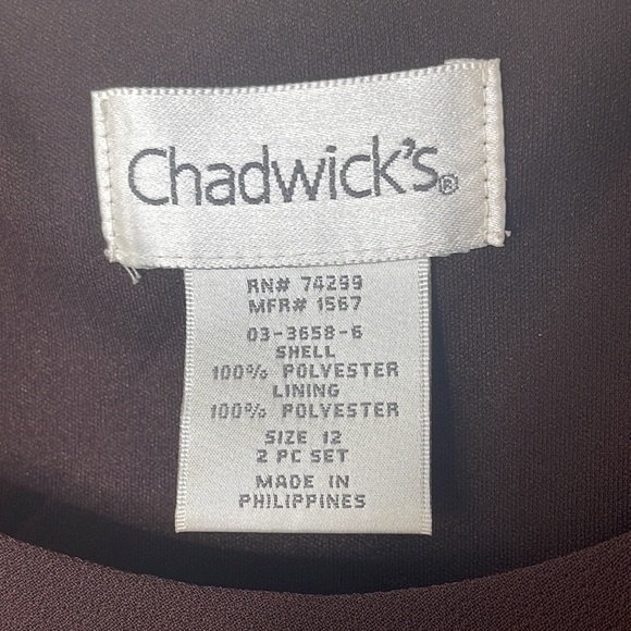 ❤️ CHADWICKS Sleeveless Dress Size 12 - Picture 4 of 5
